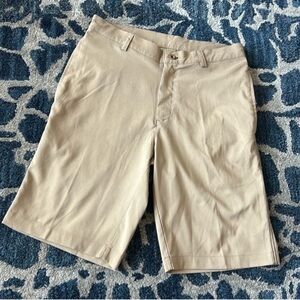 Ping Men’s Sensor Cool Nylon Golf Shorts Sz 30 Khaki Tan Pockets